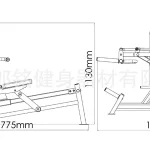 Plate-Loaded Chest Press MF-CP300